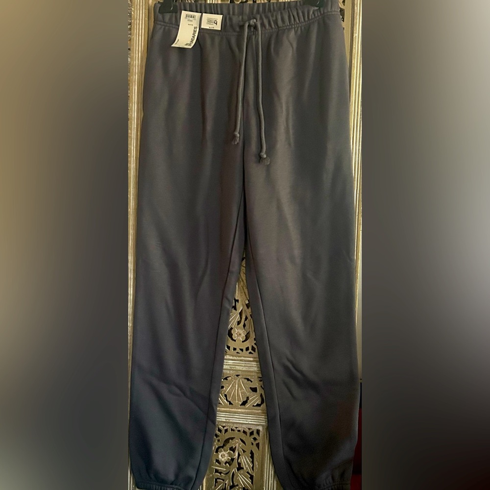 Mens Performance Jogger Pants Dark Grey Athleisure Lounge Workout No Boundaries
